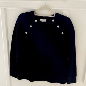 The White Company cotton sweater.